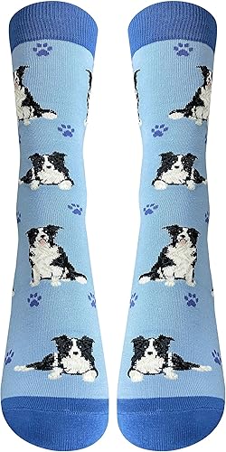 Miniatura 3 de Calcetines para amantes de las mascotas divertidos para todas las estaciones talla única para mujeres y hombres regalos de gatos y perros