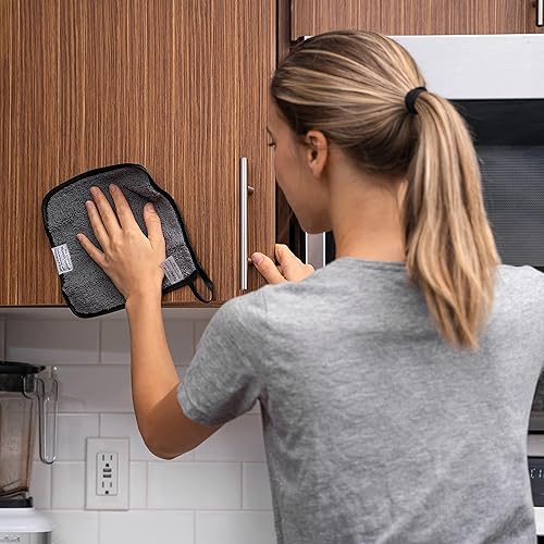 Miniatura 2 de Life Miracle Nano Towels - Increíble tela ecológica que limpia prácticamente cualquier superficie con solo agua. No más toallas de papel o productos