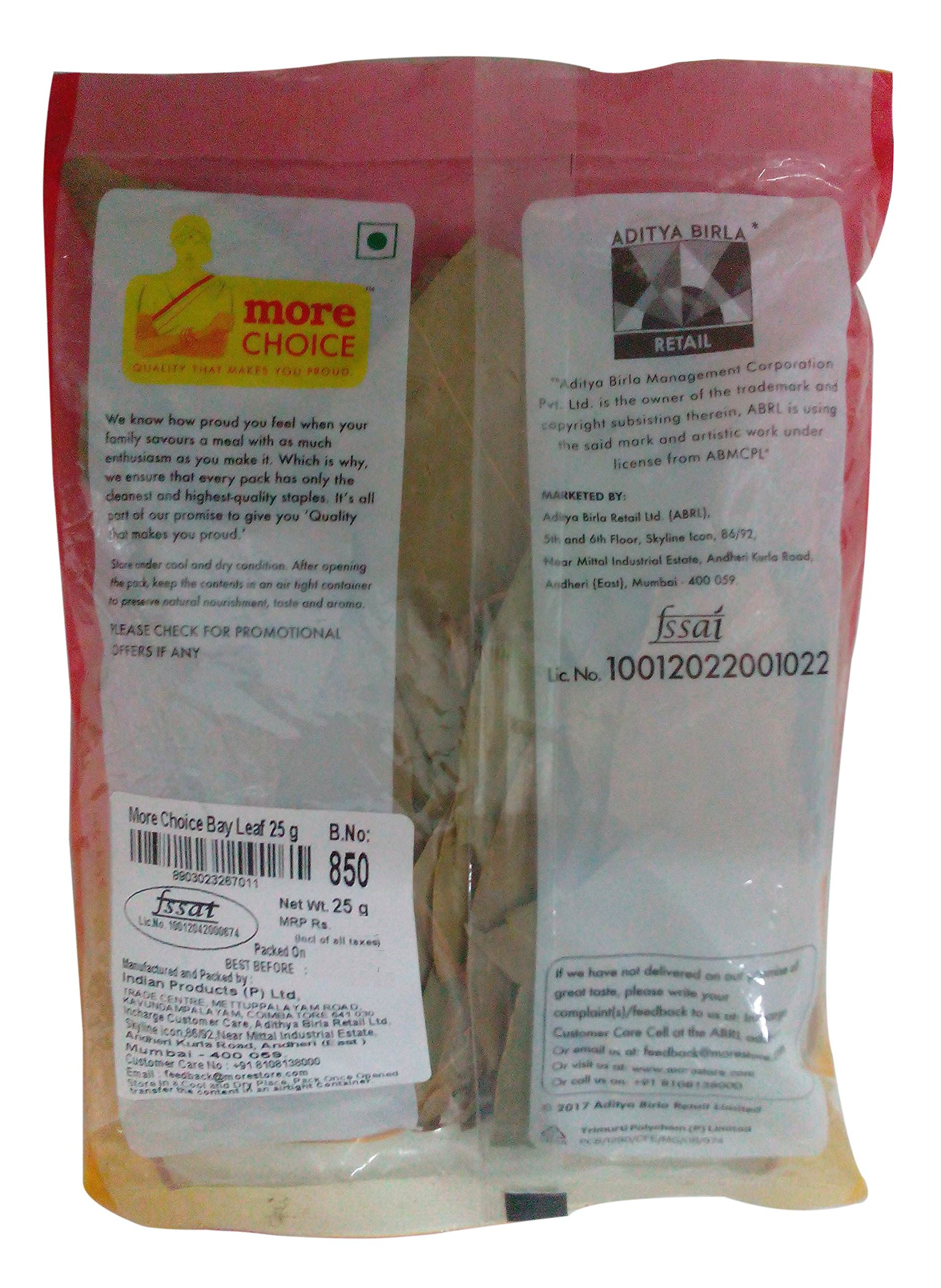 More Choice Bay Leaf, 25Gm Pouch - Image 2 thumbnail