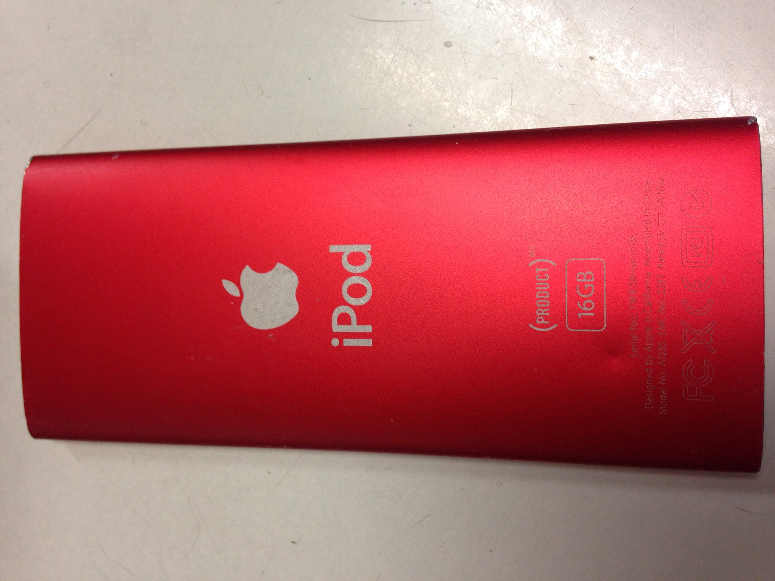 Amazon.com: Apple iPod nano 16 GB Rojo (4.ª generación) : Electrónica