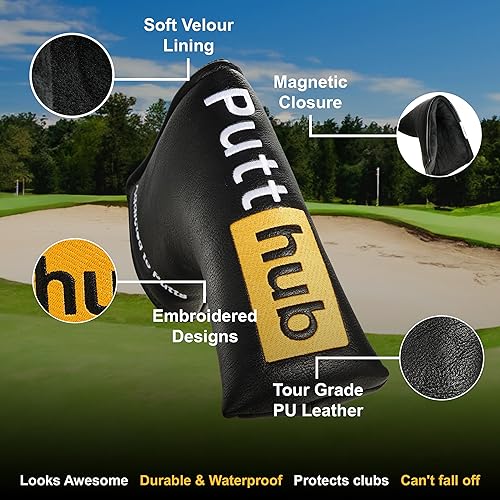 Miniatura 3 de Shanker Golf Divertida funda para putter  PuttHub Mallet o Blade Style Cover  Regalo perfecto de broma para golfista  Idea de regalo divertida de