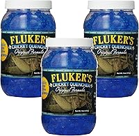 Fluker's Cricket Quencher Original Formula, 3 Pack 16oz - Safe Gel Water for Crickets & Feeder Insects