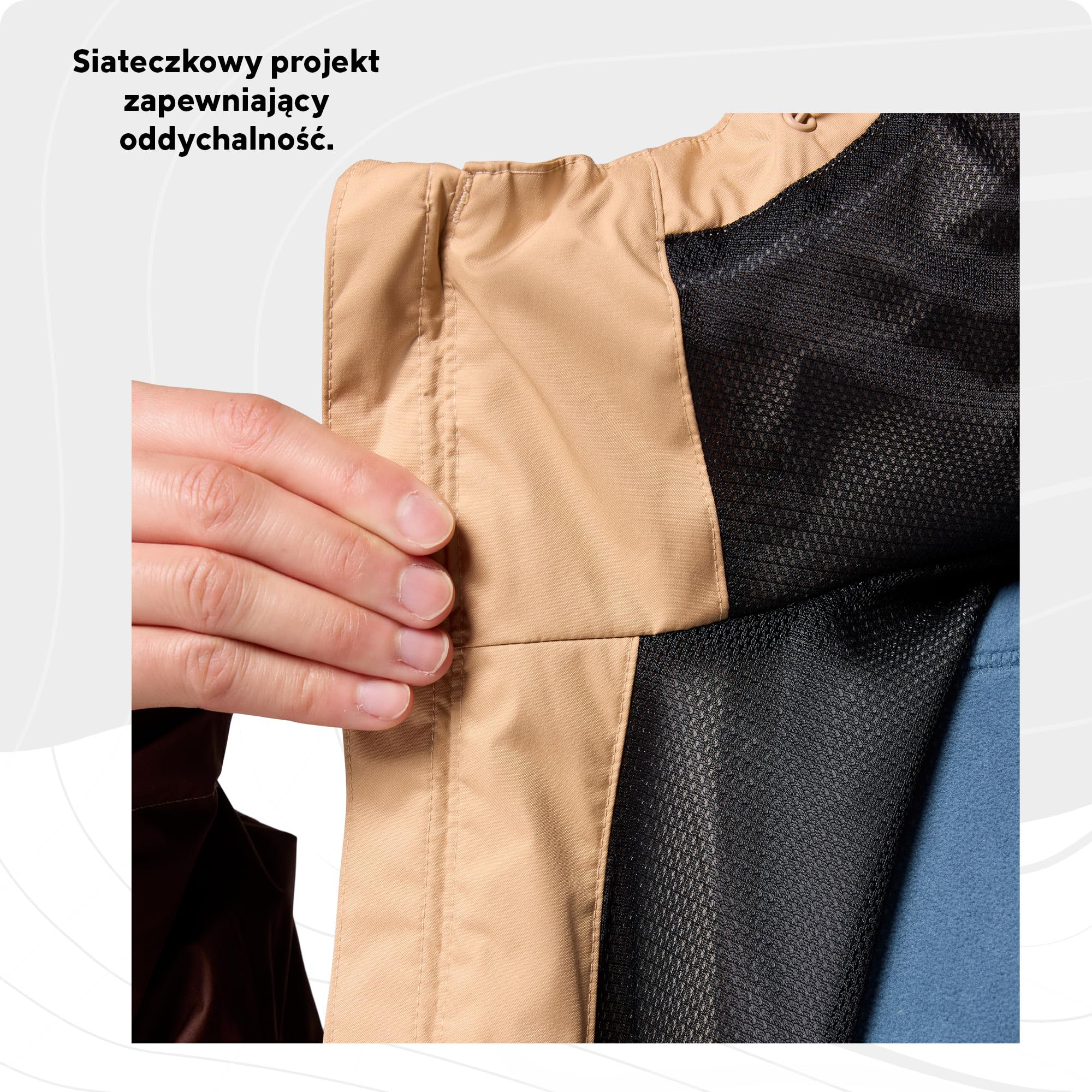 Columbia Męska kurtka Inner Limits 3, wodoodporna kurtka przeciwdeszczowa, kajakowa, czarna, tytoń, M