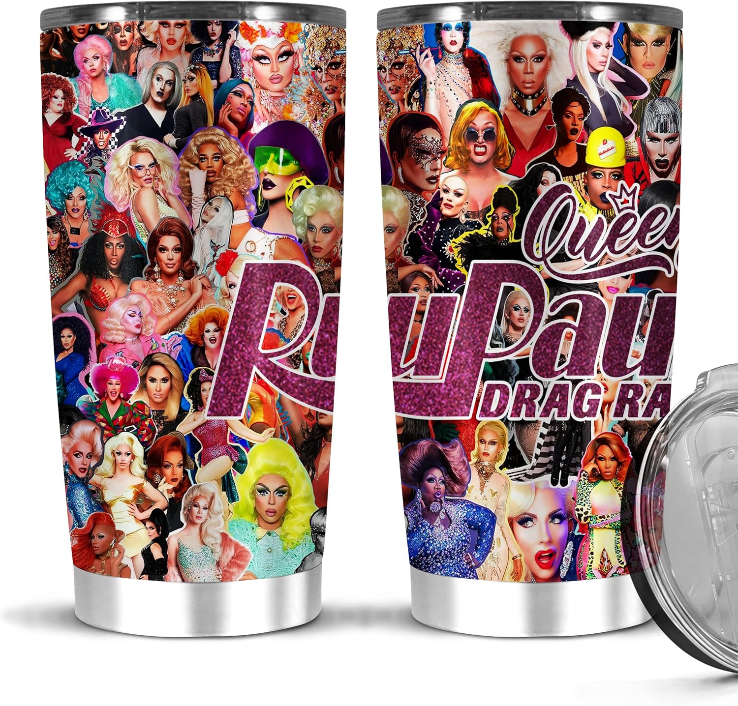 Amazon.com | Stainless Steel Insulated Vacuum Tumblers 20 Oz Rupauls
