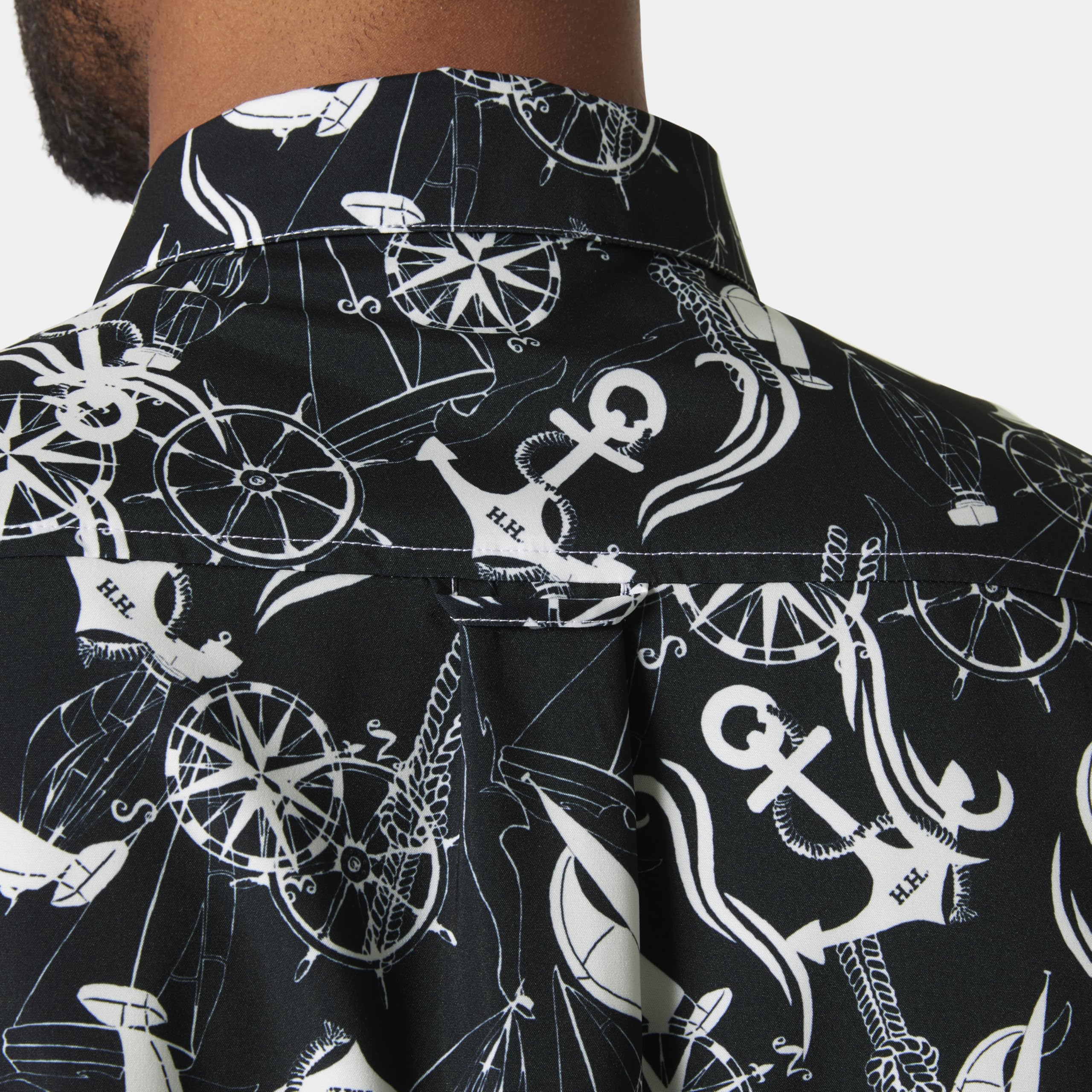 Helly Hansen Fjord Qd SS Shirt 2.0 Chemise à Bouton Bas Homme