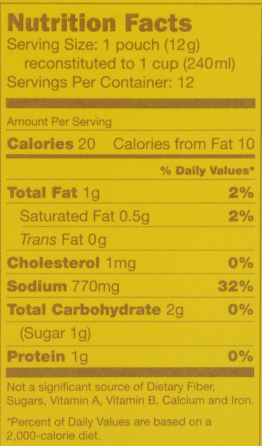 Savory Choice Chicken Broth Concentrate, 5.1 Ounce box