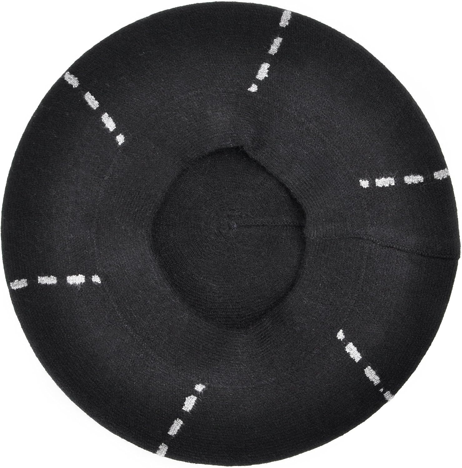 ZLYC Womens French Beret Hat Reversible Knitted Thickened Warm Cap for Ladies Girls - Image 7