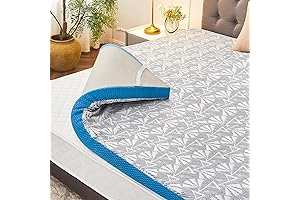 Extra Firm Topper: 3" Cooling and Pressure-Relieving Mattress Topper