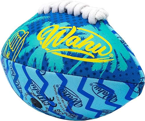 Miniatura 4 de WAHU Mini fútbol de playa 100% impermeable con cordones reales para jugar dentro y fuera del agua, mini fútbol de 6.5 pulgadas para juegos de
