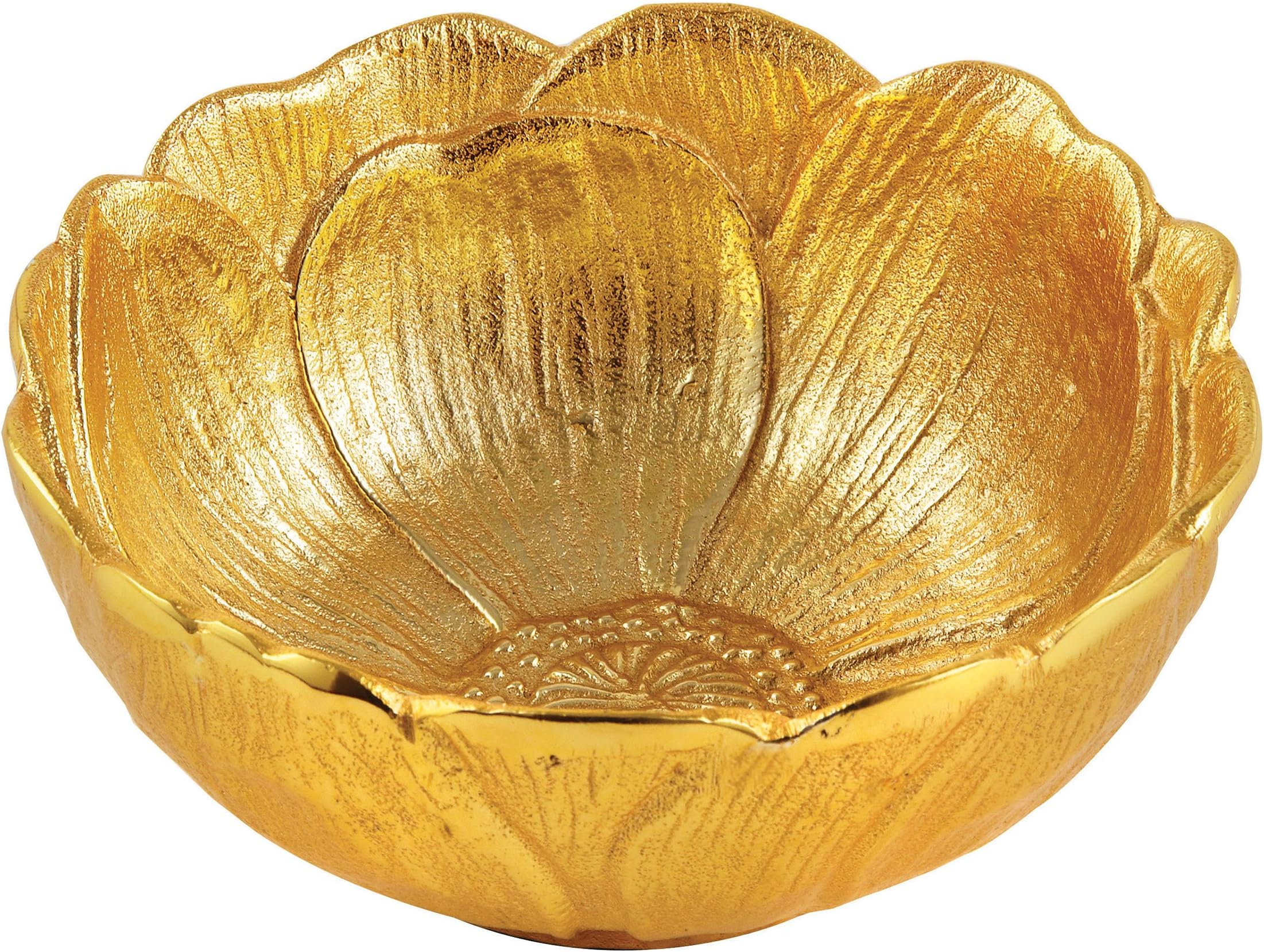 Gold Lotus Bowl, 4.75"