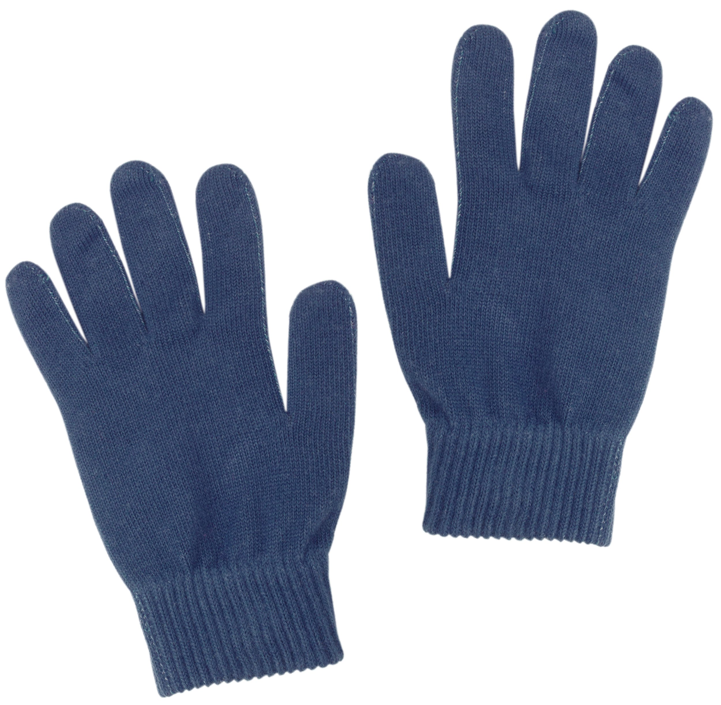 mumbi Touchscreen Handschuhe M für kapazitive Displays blau Fashion
