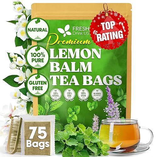 Miniatura 49 de FreshDrinkUS, 135 bolsas de té de cardo mariano premium, 100% natural y puro de semillas de cardo mariano. Té de hierbas con semillas de cardo