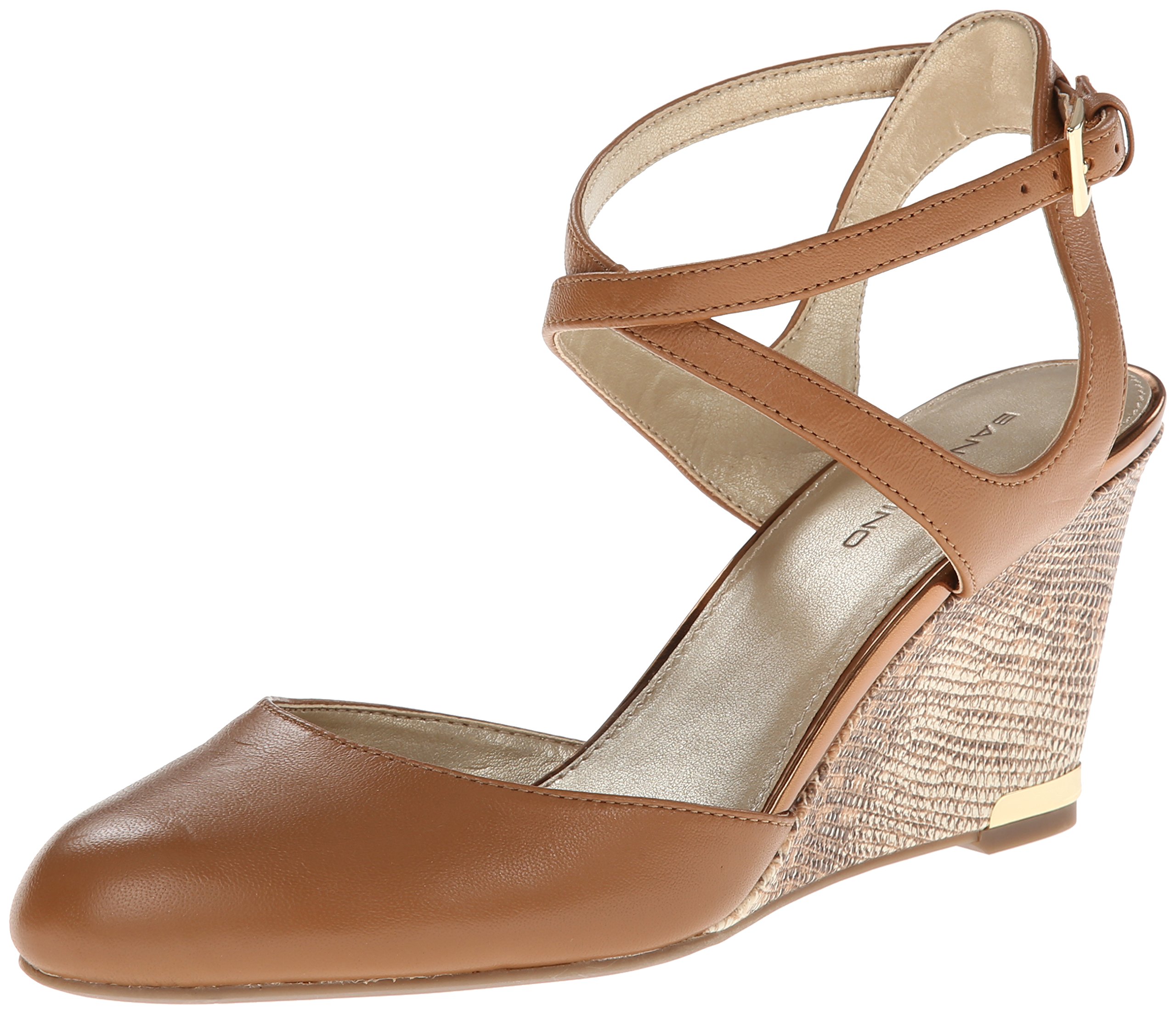 Bandolino Women's Tania Leather Wedge Pump
