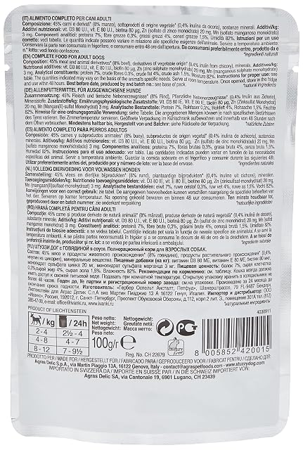 Foto 2 de 2 de Stuzzy Alimento Húmedo para Perros con Ternera En Gelatina, En Bolsa, Alimento Completo