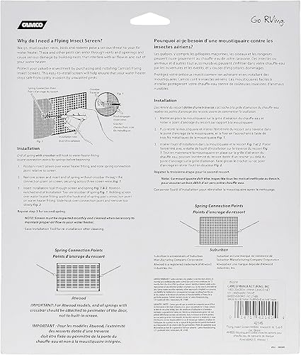 Miniatura 7 de Camco - Mosquitero contra insectos voladores
