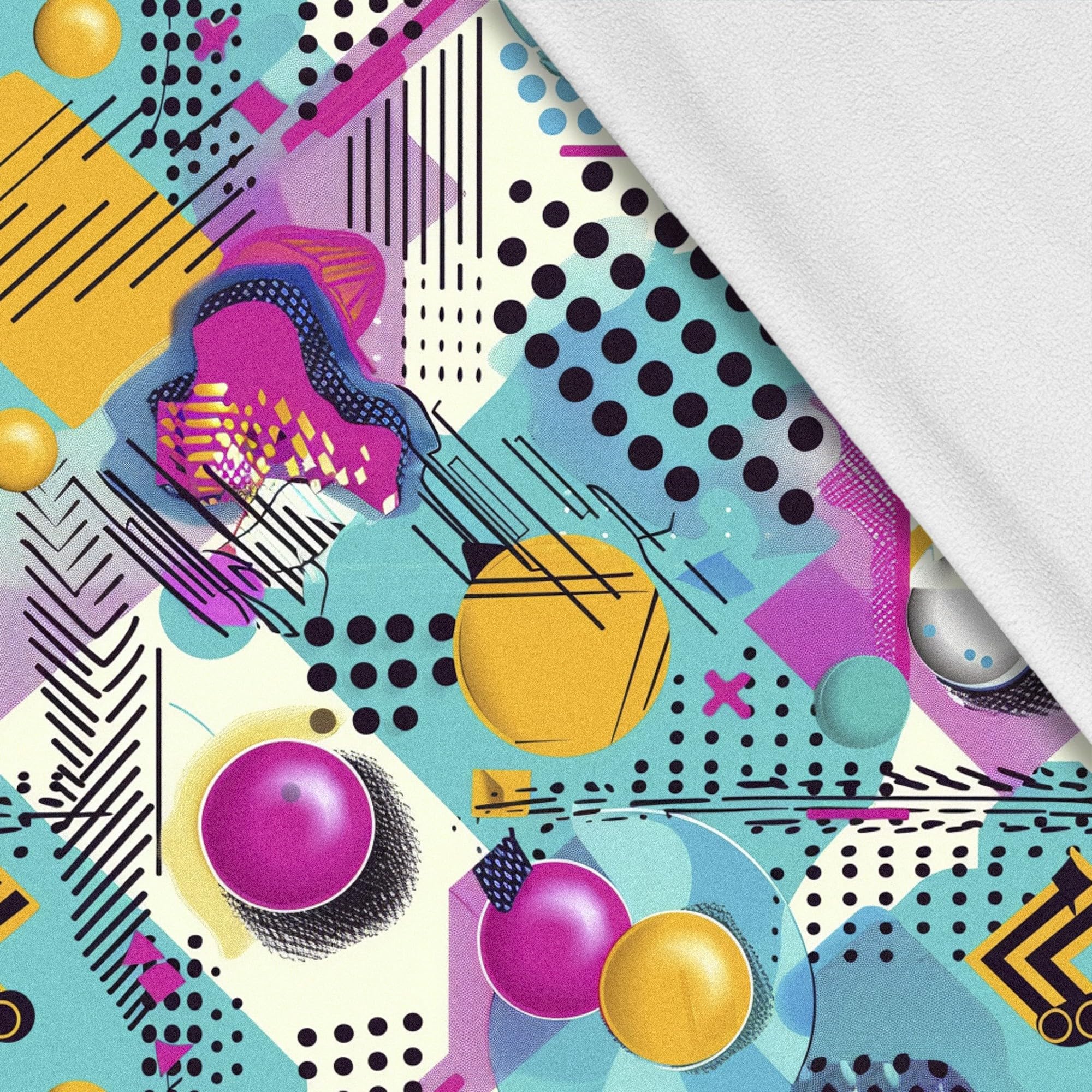 HEKO PANELS Tkanina softshell wodoodporna, Geometria, 3 metry 150 x 300 cm