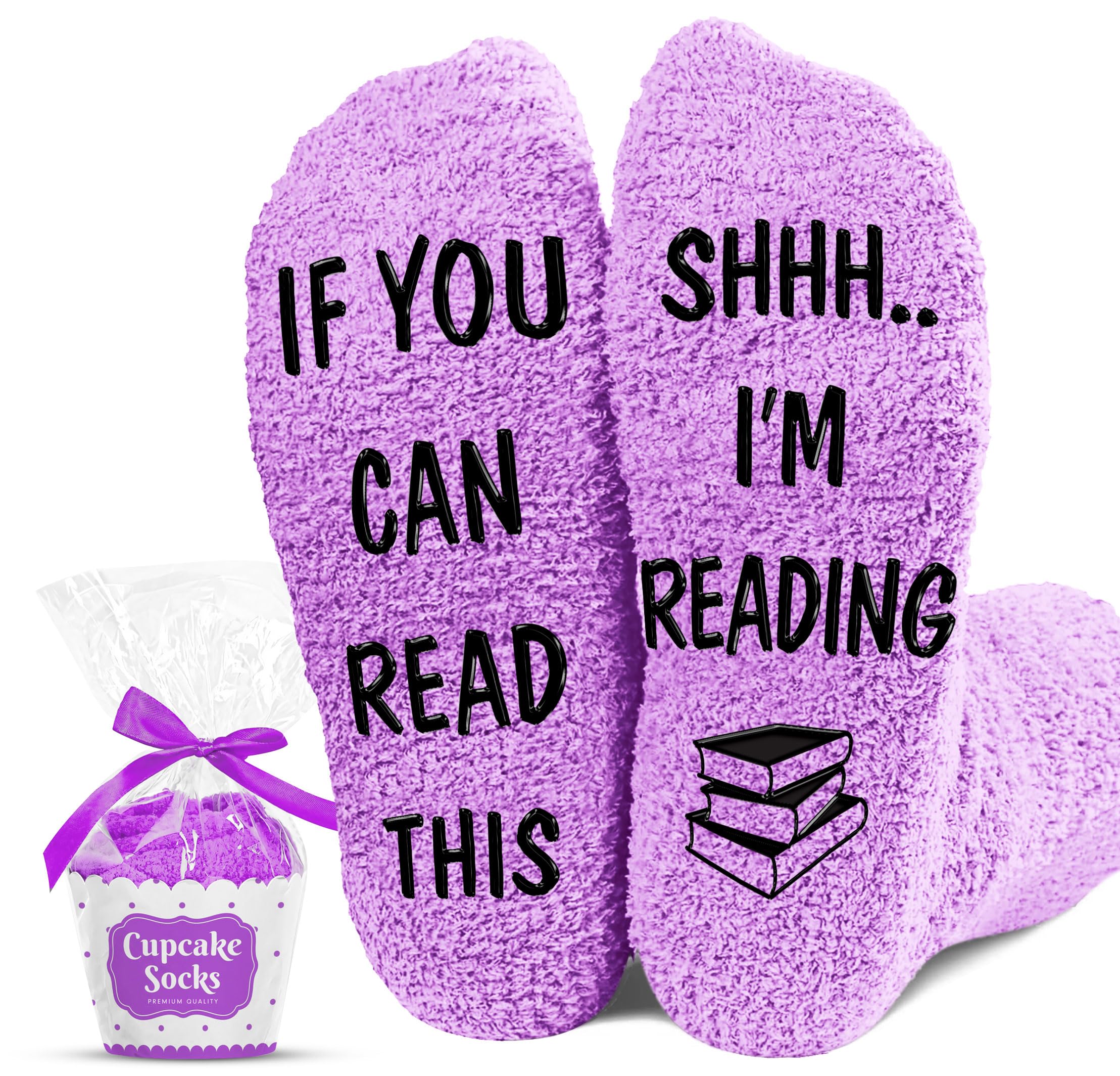 Book Lovers Gifts, Funny Reading Socks for Book Lovers, Cute Gifts for Readers Women, Ideal gifts Socks For Reader
