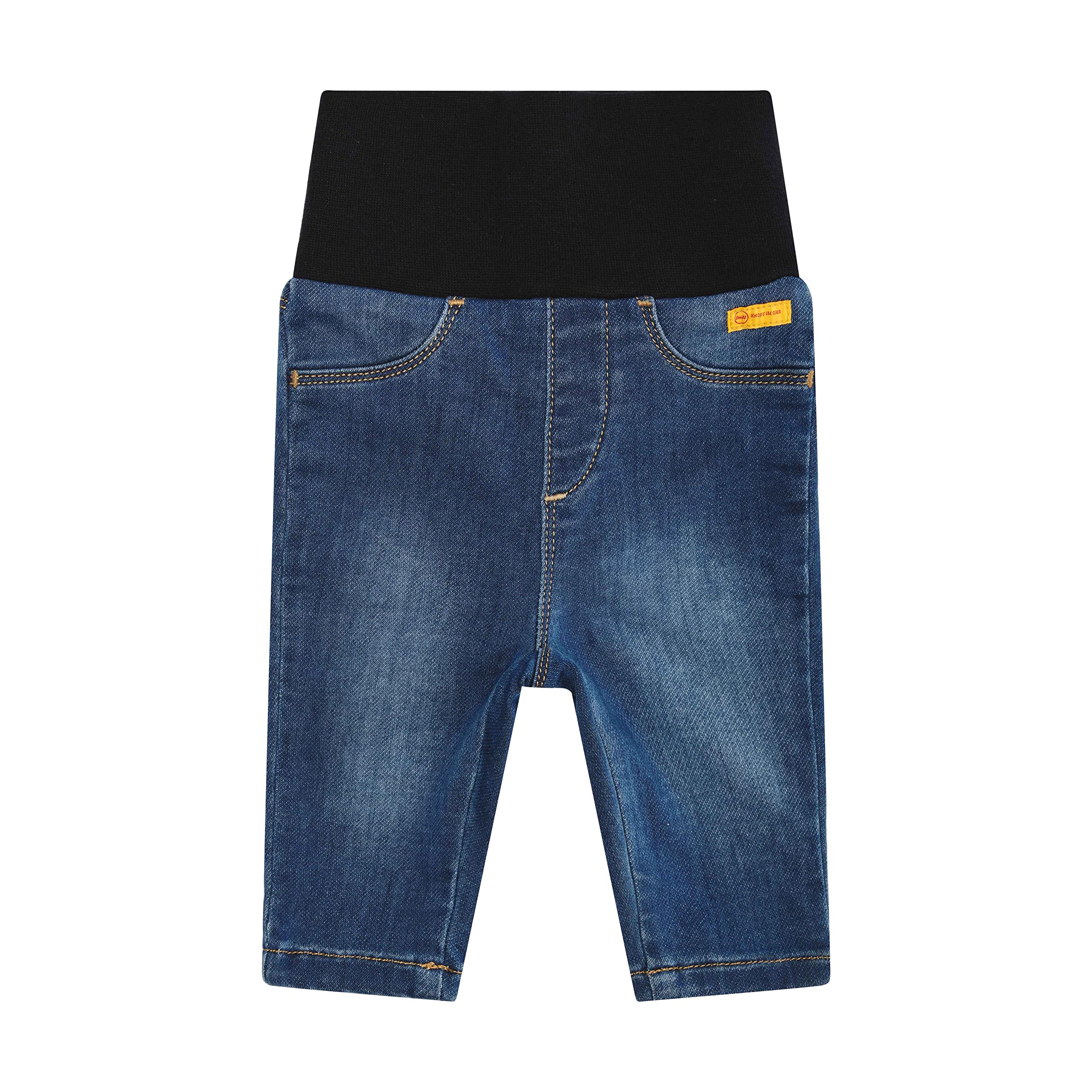 Steiff Unisex Baby Hose Jeans Wirk, Mood Indigo, 92 EU