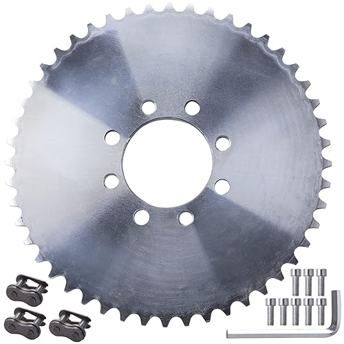Go Kart - Piñón trasero de 48 dientes compatible con piñón de cadena 40/41/420 para Go Karts Mini Bicicletas y Quad ATV