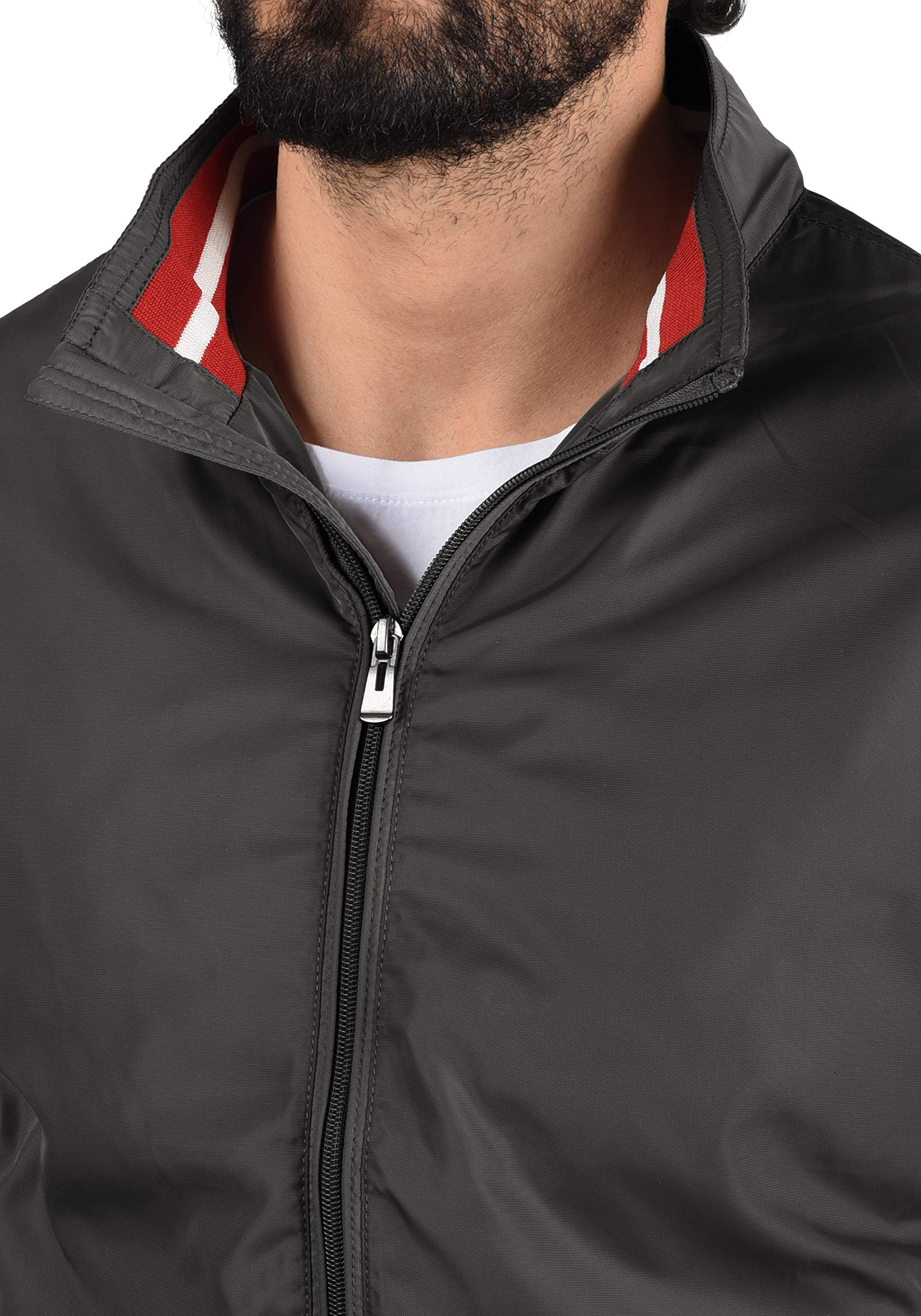 BLEND BHZyklo Homme Veste Softshell Veste Fonctionnelle Veste mi-Saison avec col Montant Poches zippées Regular Fit