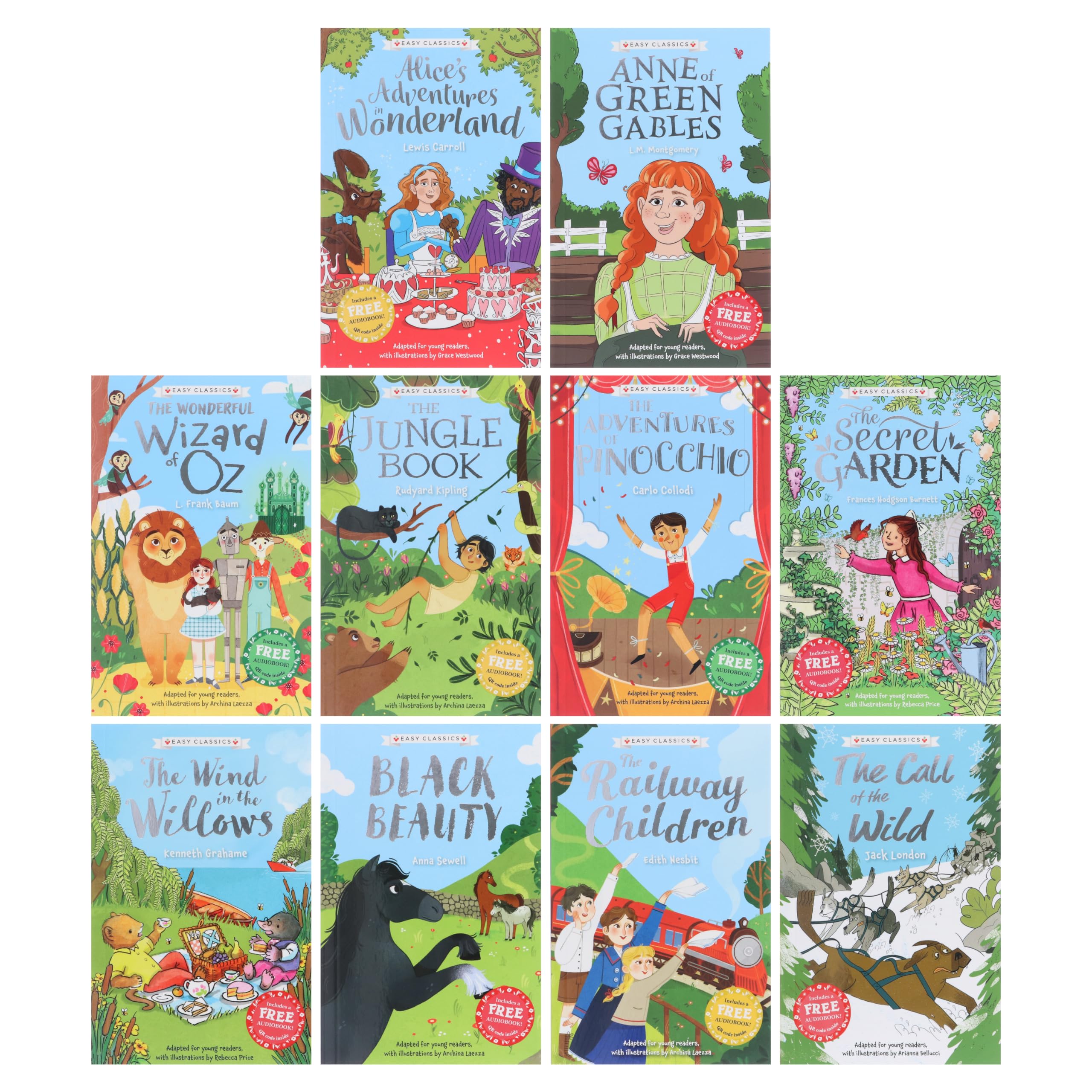 The Children's Easy Classics 10 Book Collection