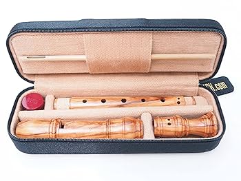 Moeck ソプラノリコーダー ケース付き メックリコーダー - 木製リコーダー ロッテンブルグ独奏用・楽器