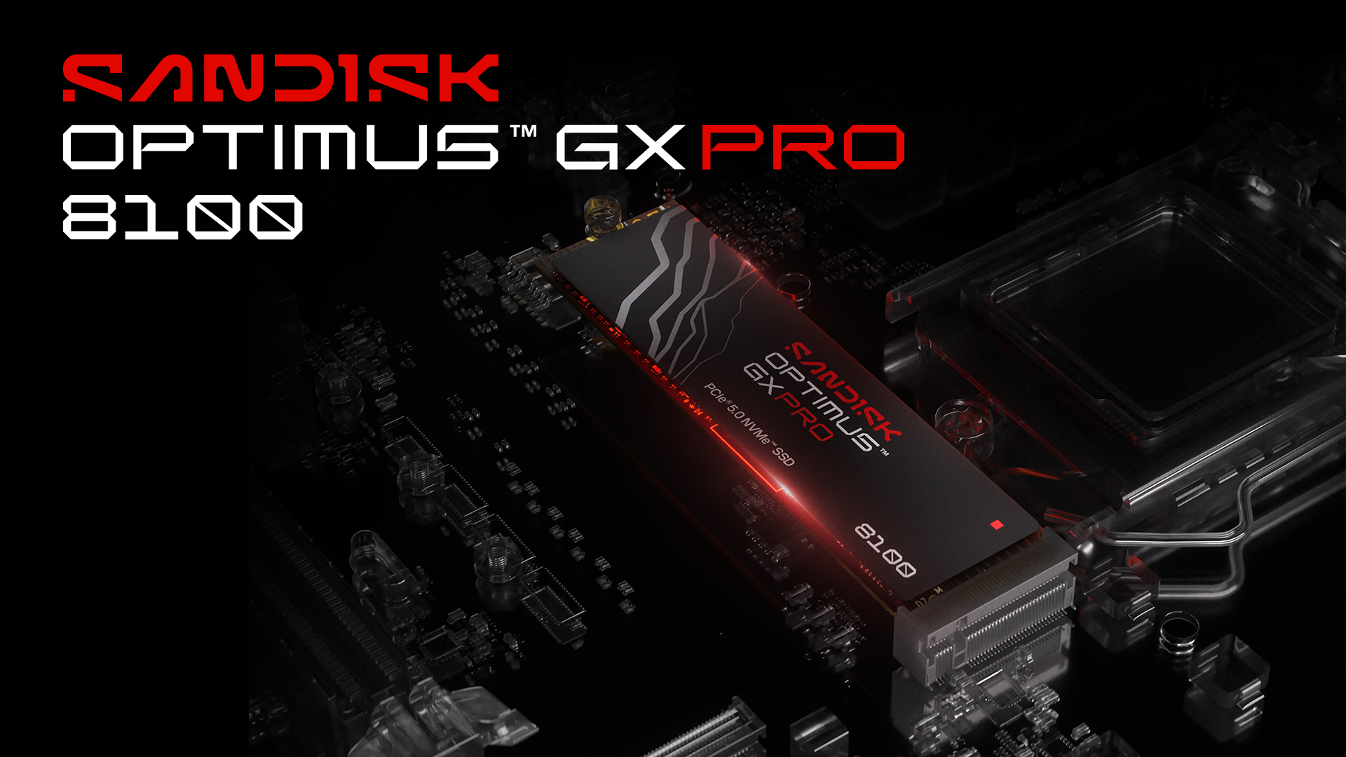 Amazon.com: Sandisk Optimus GX PRO 8100 2TB PCIe 5.0 NVMe SSD, M.2