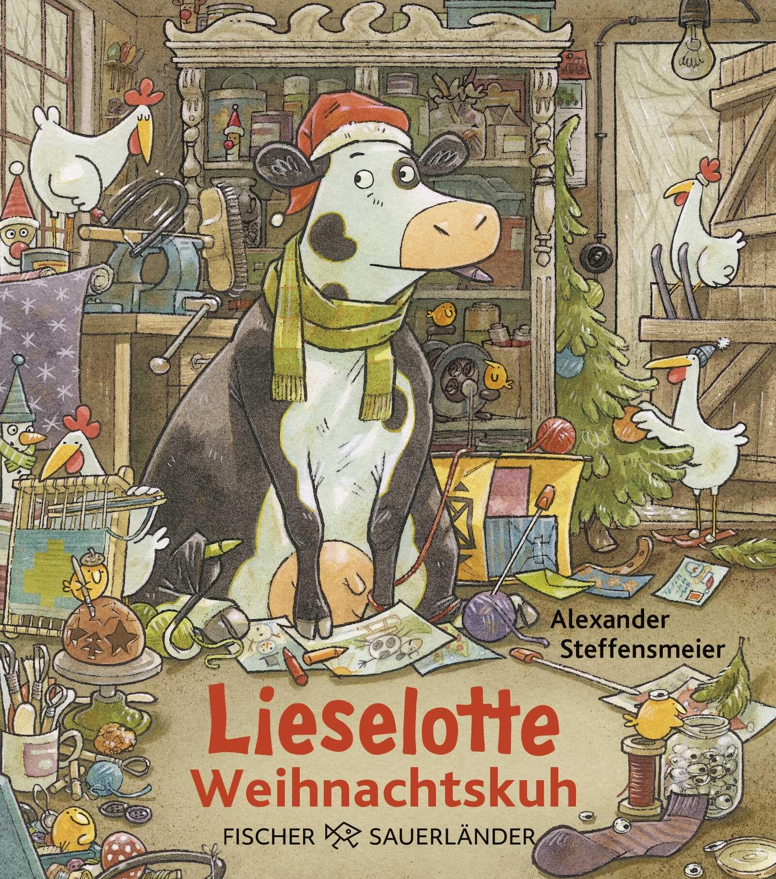 Lieselotte Weihnachtskuh Mini: Mini-Bilderbuch über die Adventszeit ab 4