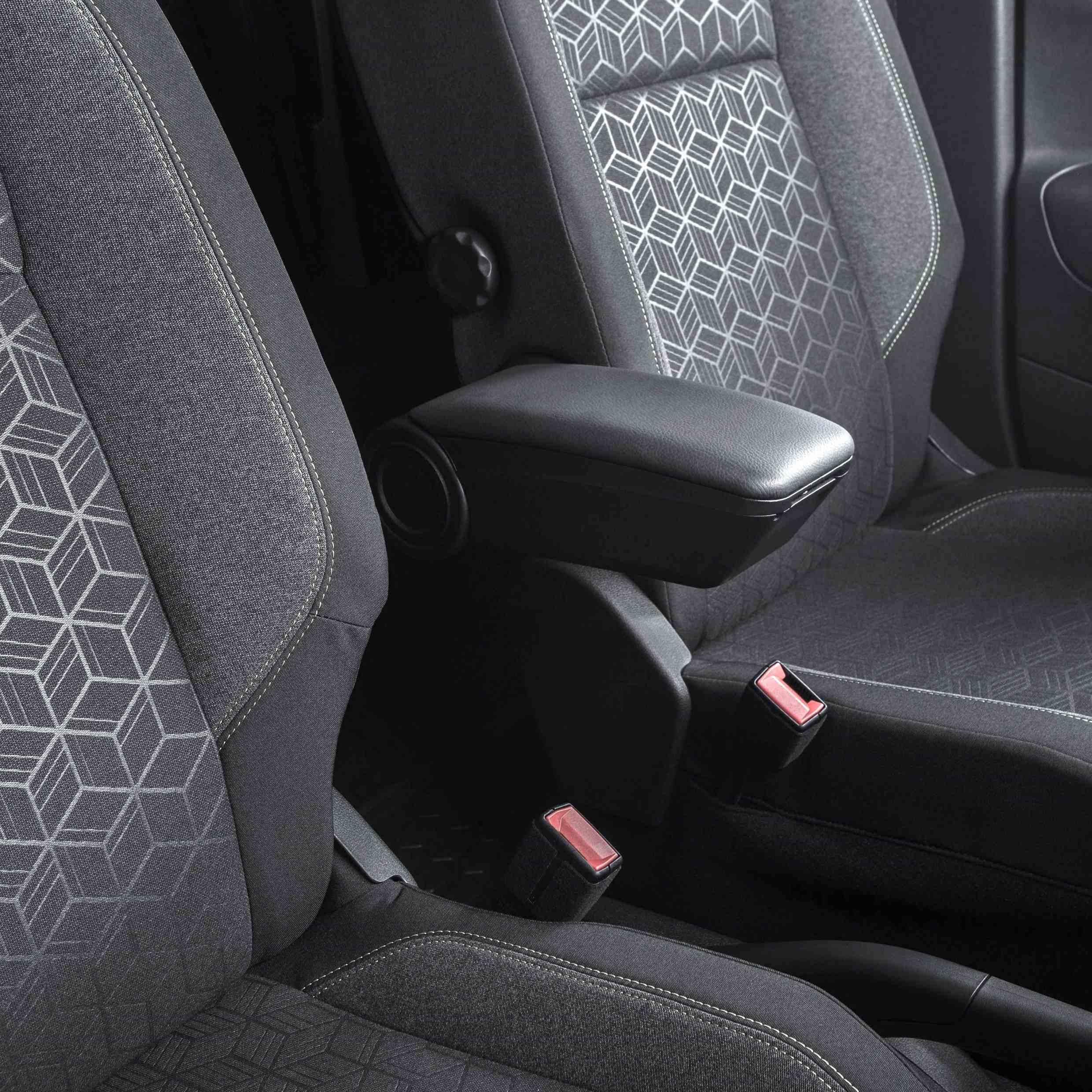 RATI ARMSTER 3 Bracciolo Montaggio su Sedile Compatibile con Dacia Logan/SANDERO/LODGY/DOKKER con bracciolo Originale