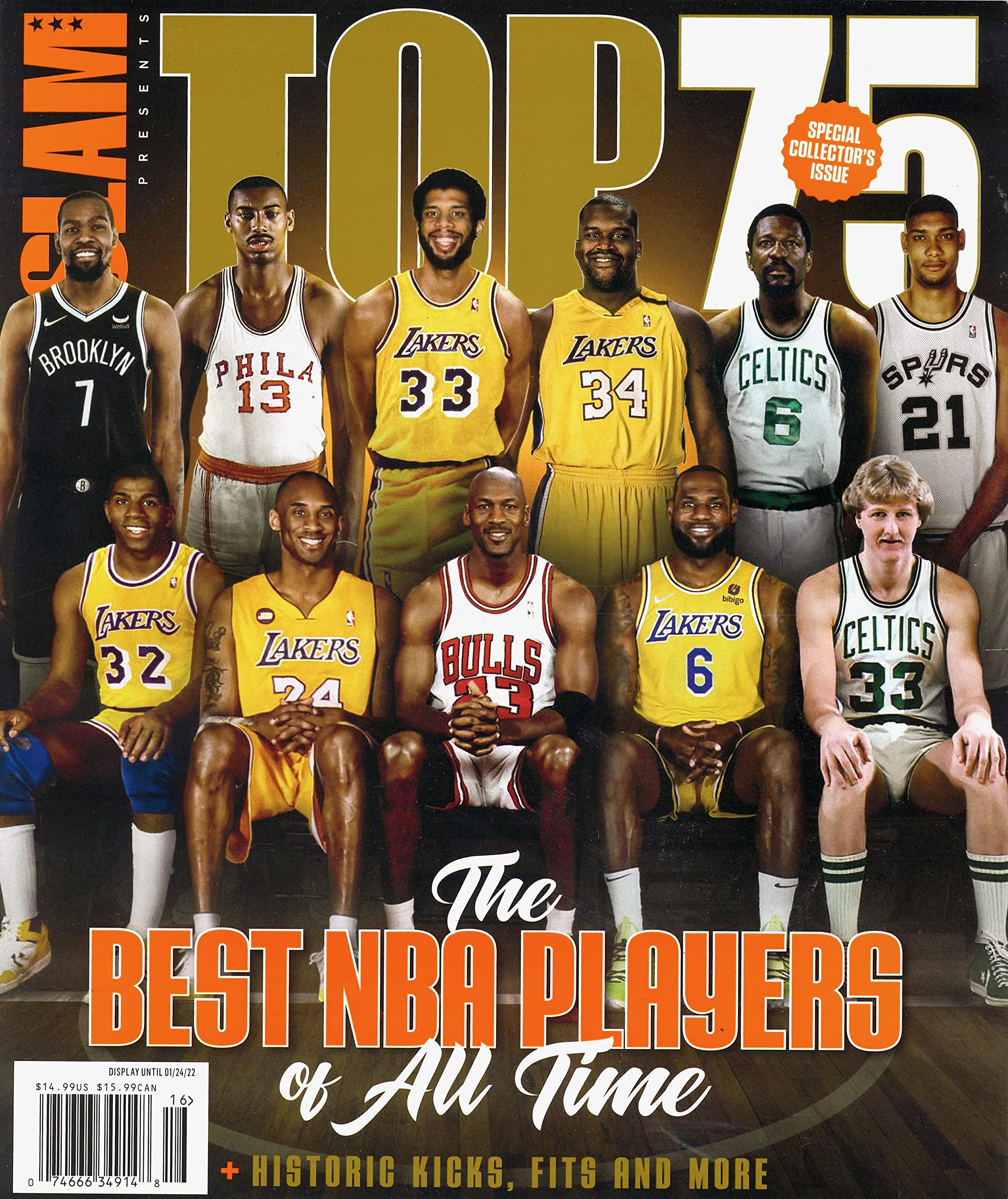 Buy SLAM MAGAZINE SPECIAL COLLECTOR'S ISSUE 2021 TOP 75, THE BEST