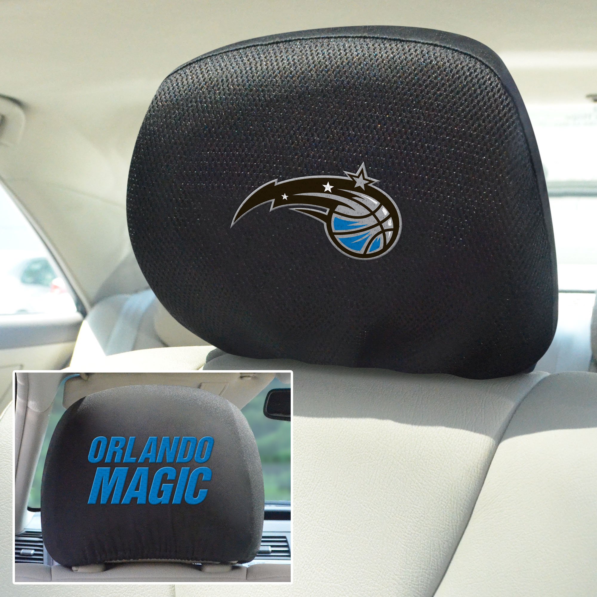 FANMATS NBA Unisex-Erwachsene Auto-Kopfstützenbezüge