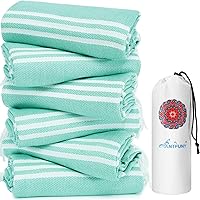 Vista 18 de Antfuny Toallas de playa turcas Esenciales para vacaciones Secado rápido Sin arena De gran tamaño Toalla de baño Piscina Natación Toalla extra