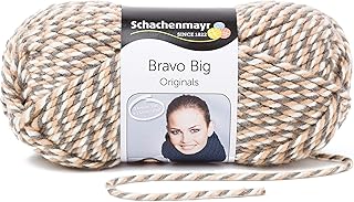 Schachenmayr Bravo Big, 9807705-00183, couleur: Granit Mouliné, Fils à tricoter