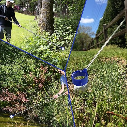 Miniatura 6 de Kamitty Retriever - Pelotas de golf, telescópica, 6 pies  9 pies, herramienta de recuperación de bolas de acero inoxidable para golf, regalos de