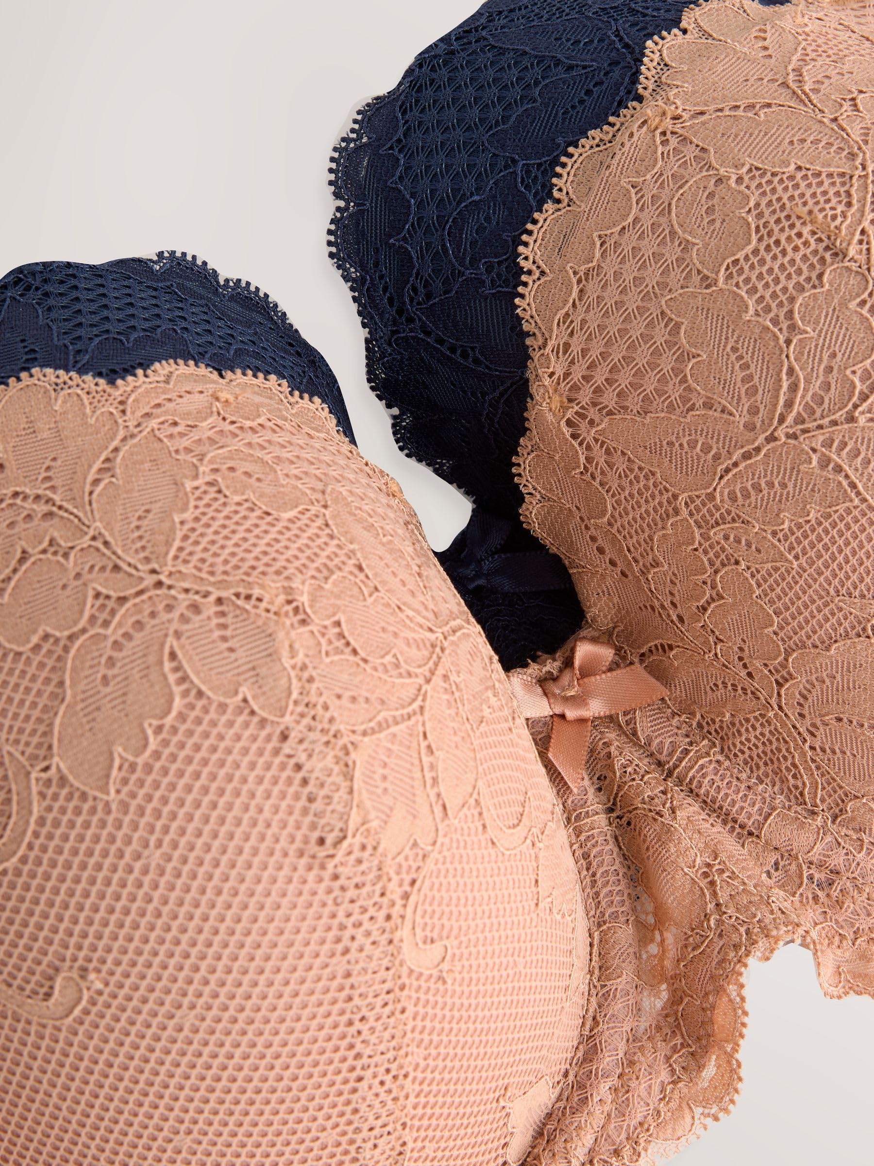 NEXT Brasier balconette acolchado ligero DD+ para mujer en paquete de 2