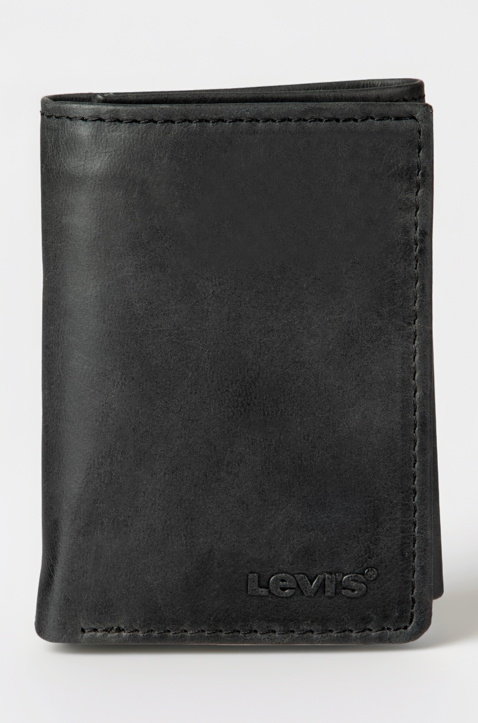 Men's RFID Trifold Wallet-Sleek and Slim Includes ID Window and Credit Card Holder, Black Slim, One Size, Trifold Wallet-sleek and Slim Includes Id Window and Credit Card Holder