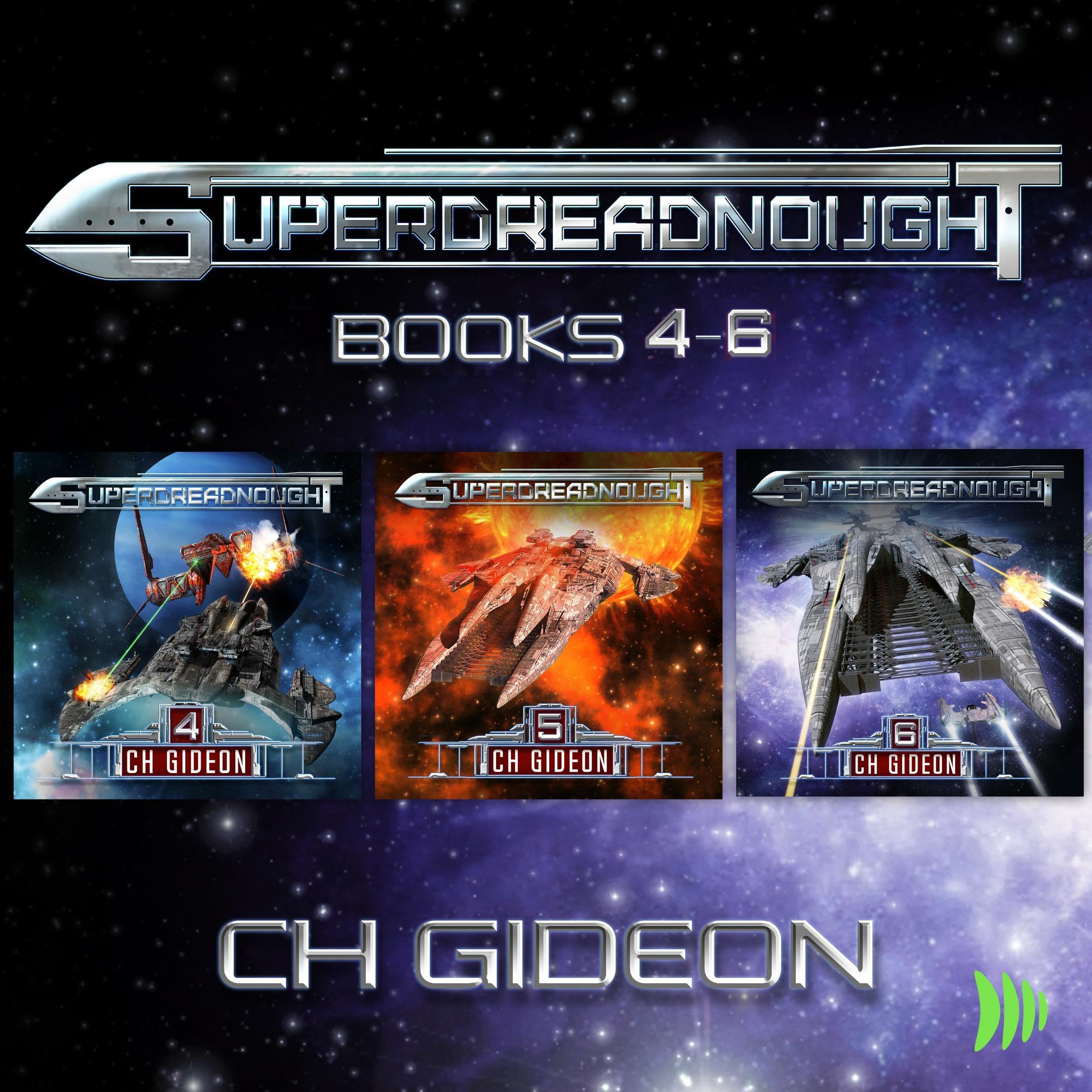Cover art for Superdreadnought Bundle, Books 4-6