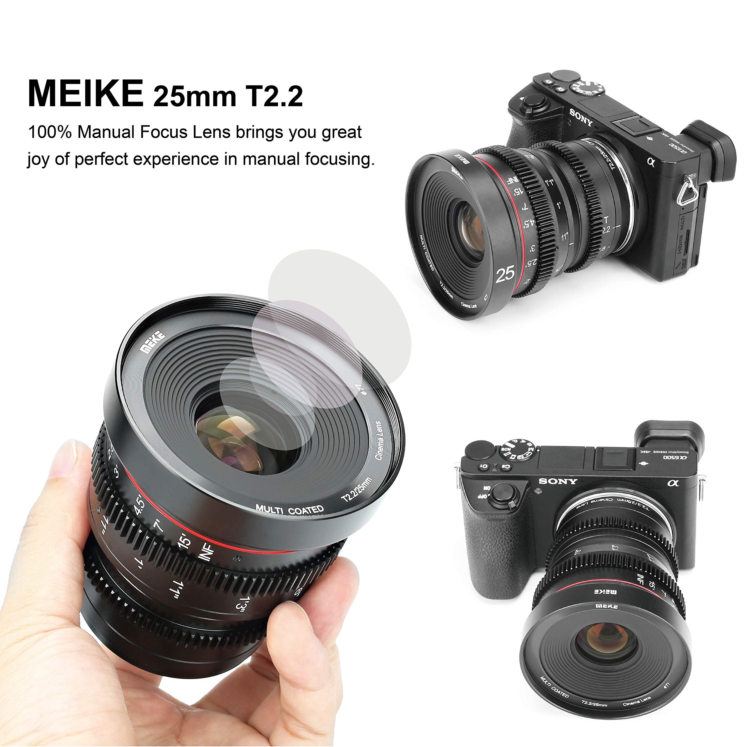 Meike (メイケ) MK-25mm T2.2 （マイクロフォーサーズ用） Amazon.com : MEKE 25mm T2.2 Large Aperture Manual Focus Low