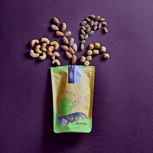 Miniatura 4 de Fastachi Super Nut Mix (1 libra)  Paquetes de aperitivos sabrosos y deliciosos frutos secos mixtos (paquete de 1)  Sin ingredientes artificiales