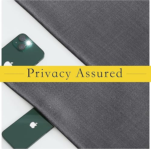 Miniatura 4 de NICETOWN Cortinas de oscurecimiento de habitación para puerta francesa Tricia para cocina, cubierta de puerta con aislamiento térmico, panel de