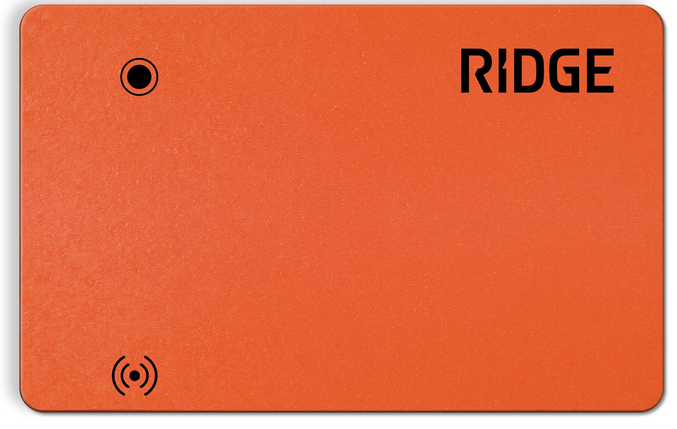 Ridge Tracker Card Compatible with Apple Find My, Compatible with Android Slim Tracking Card - Wallet Finder, Item Locator for Luggage Tags, Passports, Phone - MFi Certified, IP68 Water Resistance