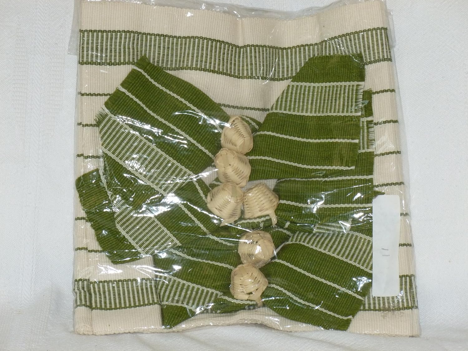 Set of Green Placemats and Napkins Everything Else