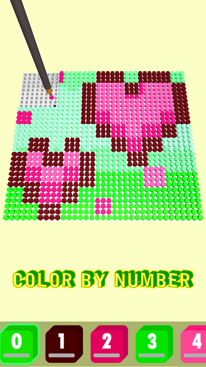 Diamond Painting 3D Color By Number ASMR