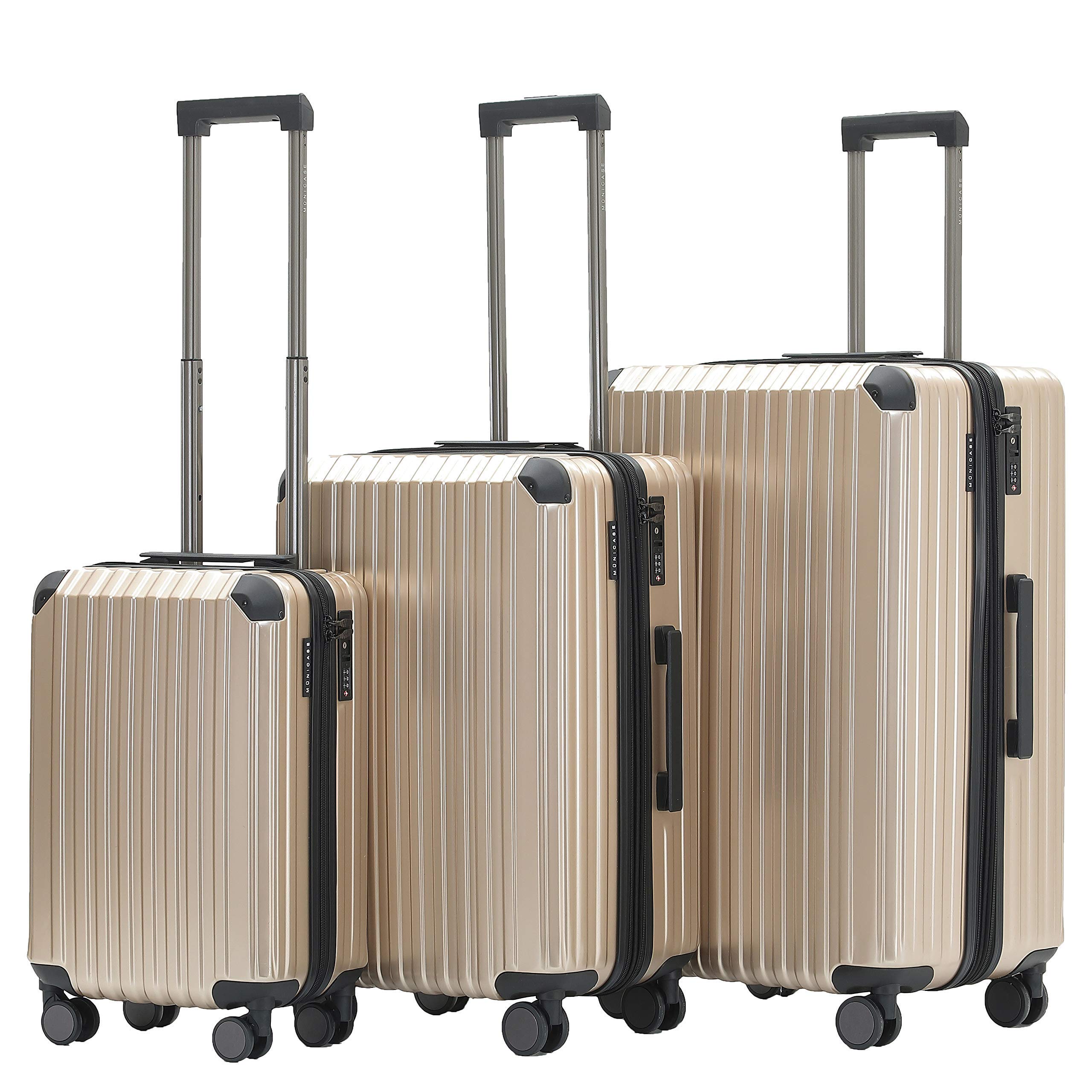 Münicase M816 TSA-Schloss Koffer Reisekoffer Trolley Kofferset Hardschale Boardcase