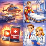 * 🏥 **Build and manage your own hospital** in a tycoon adventure