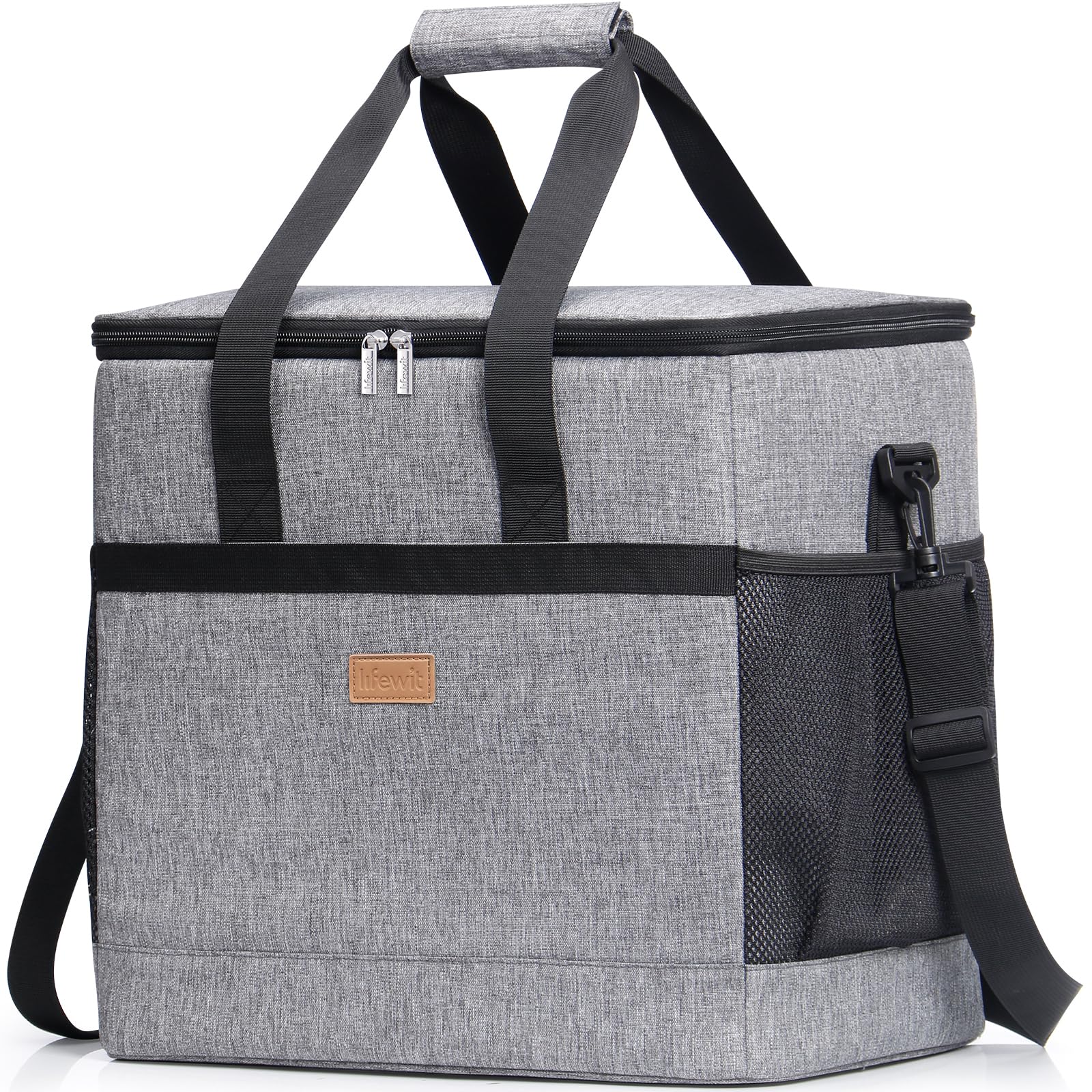 Lifewit 20/30/40L 30/50/60 Dosen Kühltasche Groß faltbar Kühlkorb Kühlbox Isoliertasche Thermotasche Picknicktasche für Lebensmitteltransport