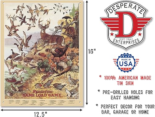 Miniatura 2 de Signos de estaño Remington Sign, juego de carga juego 1139