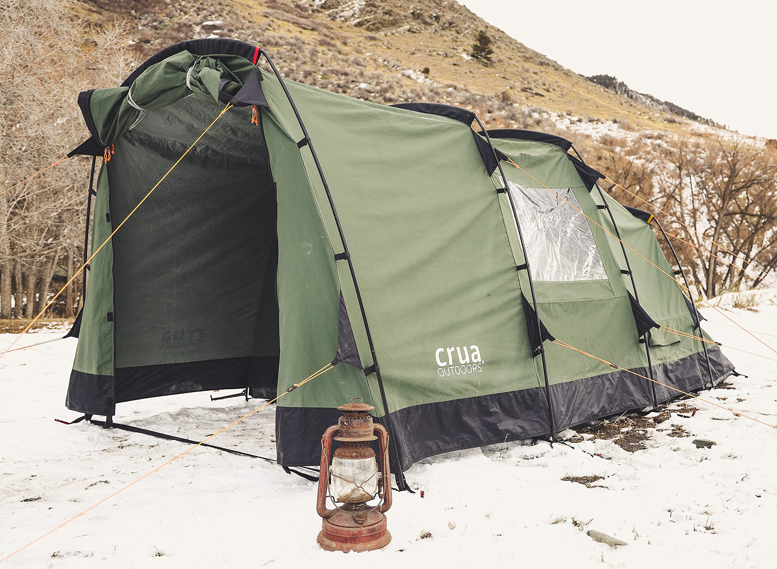 Crua Outdoors Tri 3 Person Premium Quality All Weather Insulated Tent