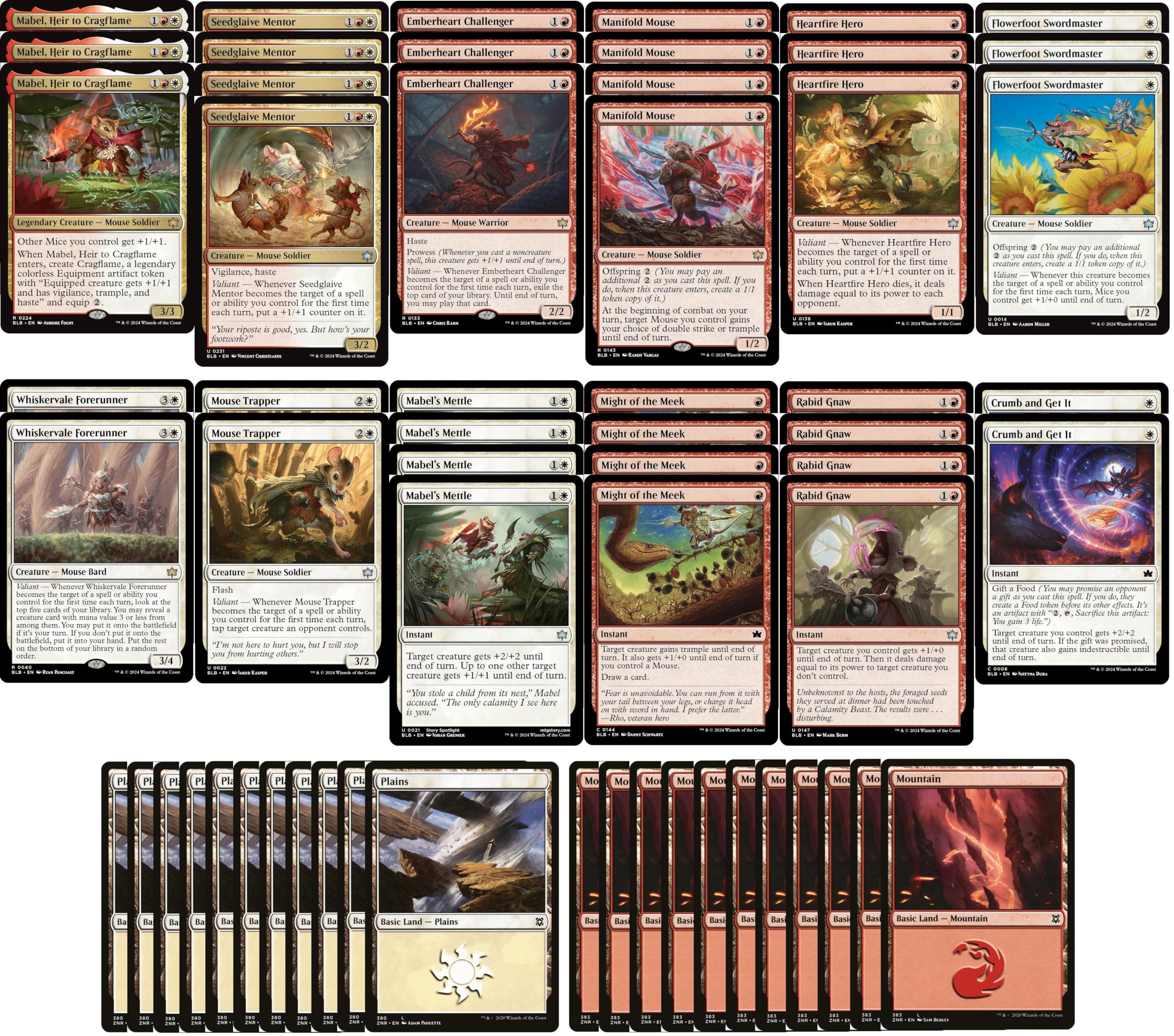 Amazon.com: Elite Mouse MTG Deck - Boros Red White - Aggressive