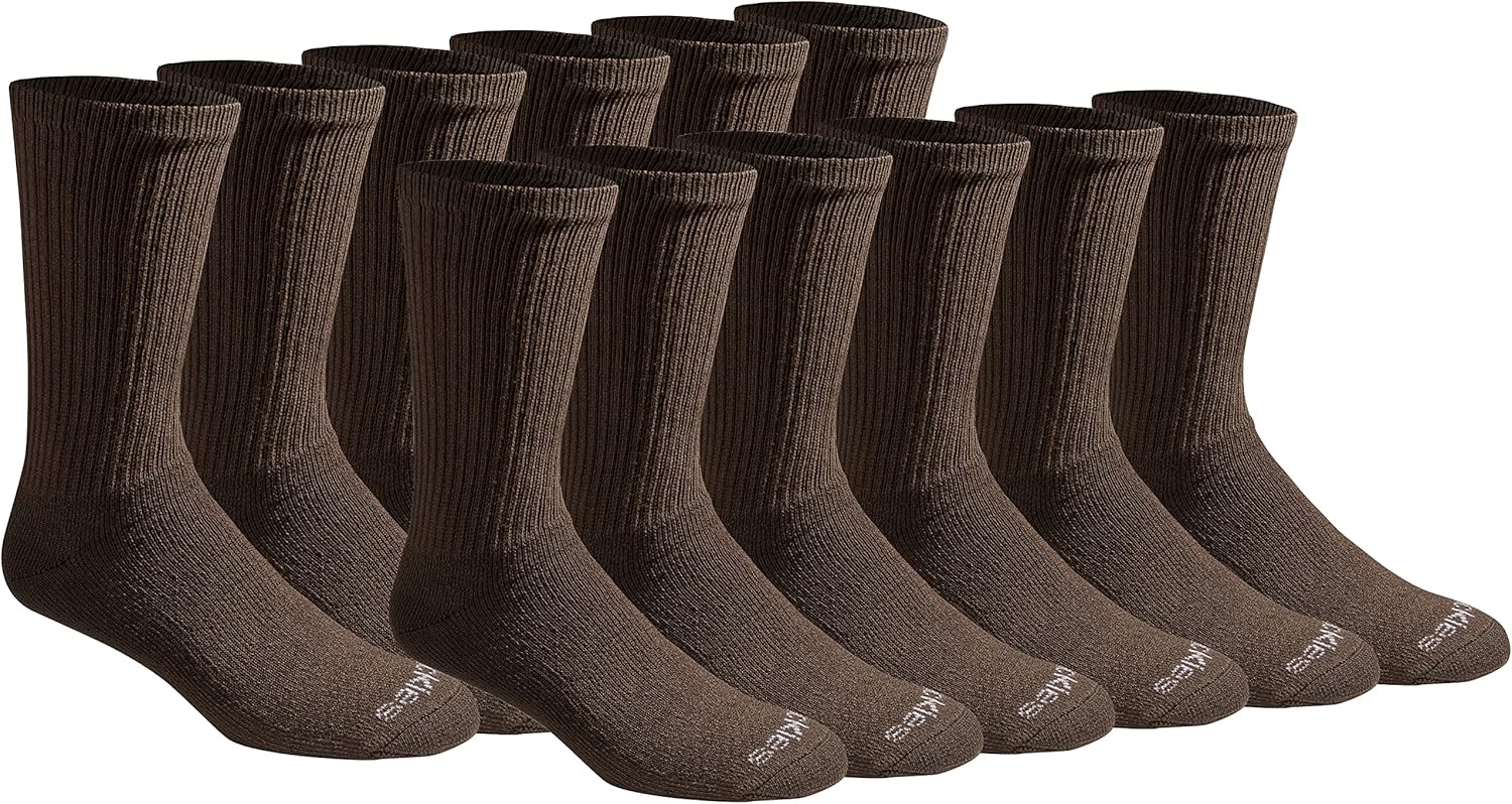 Solid Brown (12 Pairs)